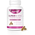 HumanN SuperBerine Berberine Supplement - Cholesterol & Metabolic Clinically Researched Support - High Absorbency Formula with Olive Leaf Extract - 30 Capsules