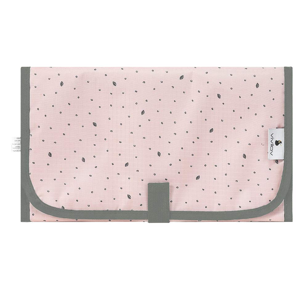 Portable Changing Pad,Travel Changing Pad,Diaper Changing Pad for Baby Waterproof and Lightweight (Pink)