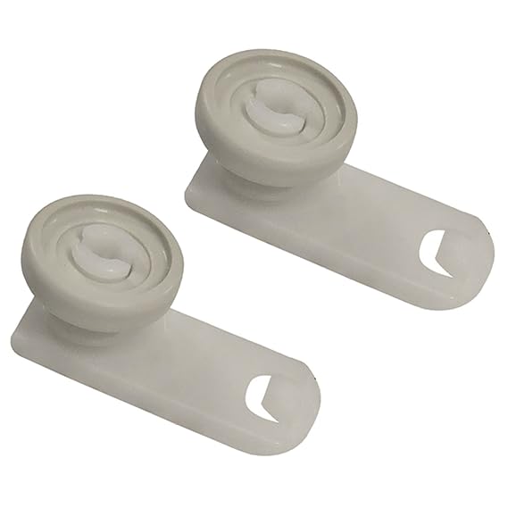 Genuine Miele Dishwasher Basket Wheels Upper Rail Support (Pack of 2