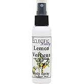 Eclectic Lady Lemon Verbena Body Spray, 2 ounces, Body Mist for Women with Clean, Light & Gentle Fragrance, Cologne with Soft, Subtle Aroma For Daily Use