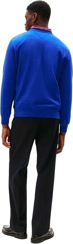 Sweat Homme Seasonal Fleece avec Col Ras-du-Cou, Bleu (Wedge Blue), XXL — photo 4 sur 4