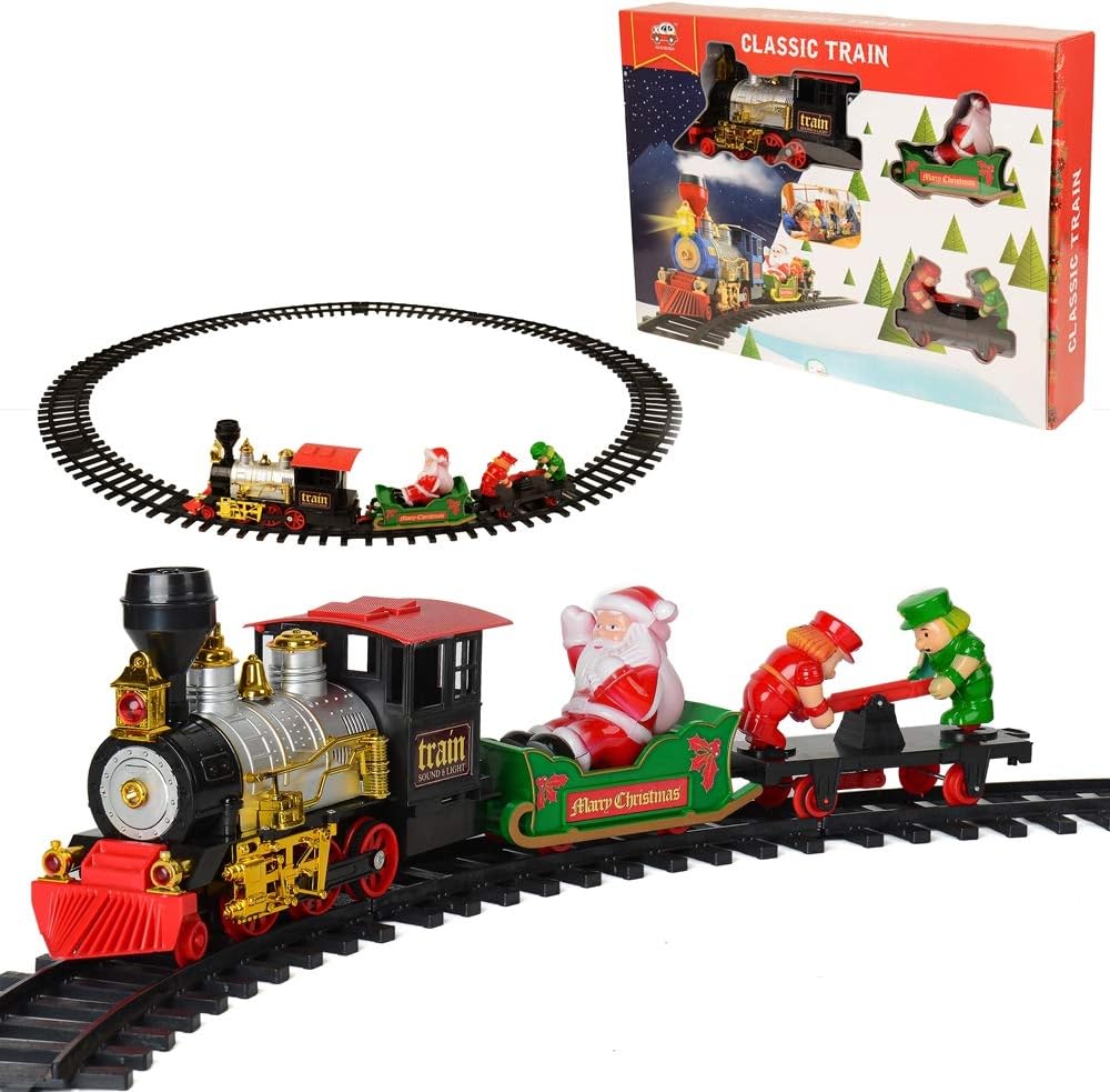 classic christmas train set