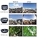 Apexel 3 in 1 Camera Lens Kit 198°Fisheye Lens + 0.63x Wide Angle Lens + 15X Macro Lens for iPhone Samsung Galaxy S7/S7 Edge,S6/S6 Edge,S5 S4 Note 5/4/3 HTC LG Phones