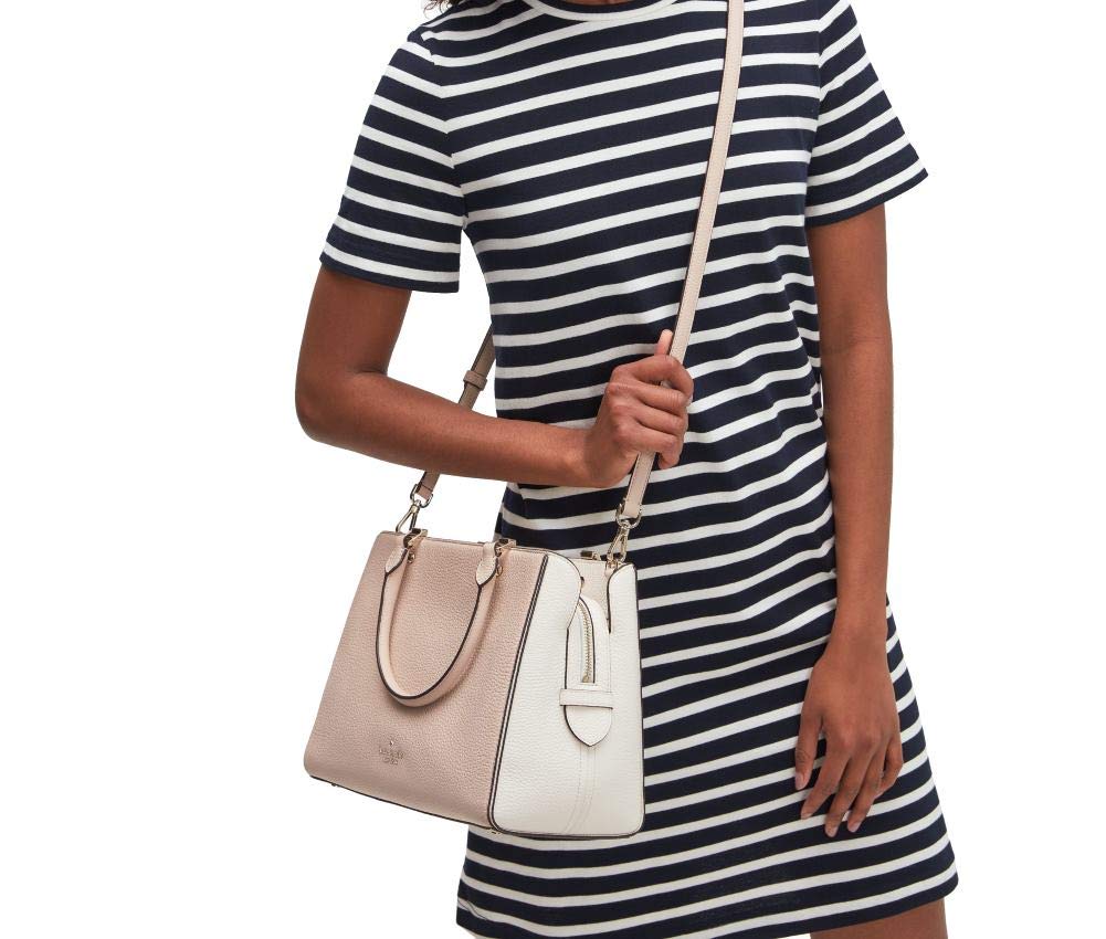 handbag purse Leila medium triple compartment satchel