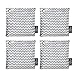 4-Pack Activated Bamboo Natural Air Freshener Bags, Charcoal Bags Odor Absorber & Mold Smell Remover, RV & Car Air Freshener, Home Air Freshener & Dehumidifier for Bathroom, Kitchen Deodorizer Bags