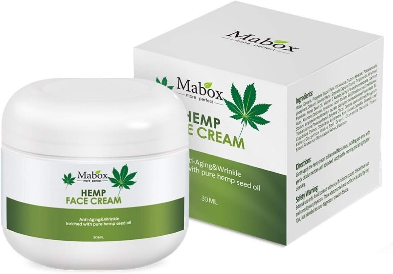 olio di semi di canapa per il viso