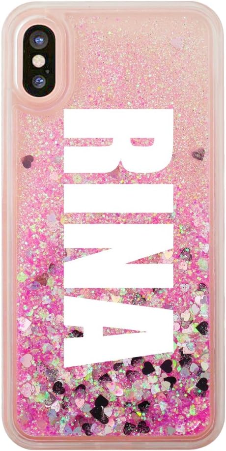 Amazon Iphonexs Iphonex オーダーメイド 名入れ スマホケース グリッター 流れるラメ ピンク 衝撃吸収 スマホカバー 携帯カバー ｚｉ ｌ ジール ケース カバー 通販