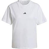 Adidas Womens Essentials Small Logo Cotton T-Shirt