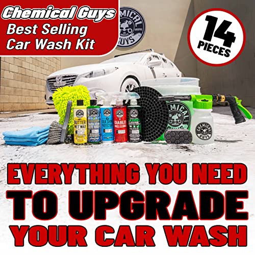 Chemical Guys HOL126 14Piece Arsenal Builder Car Wash Kit with Foam