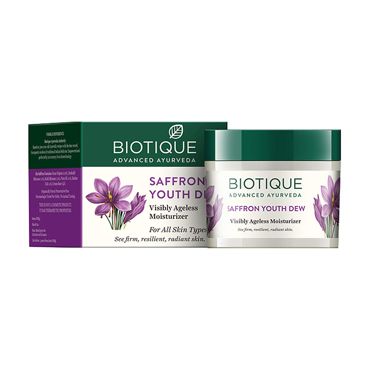 Biotique Saffron Dew Youthful Nourishing Day Cream 50gm