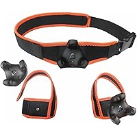 Jadery VR Tracker Straps Waist+Feets 3 in1(New Model for 2024), for Vive Tracker, Ultimate Tracker, Tundra Tracker �CFull Body
