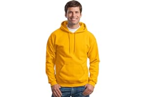 Gildan mens Men's Fleece Hooded Sweatshirt