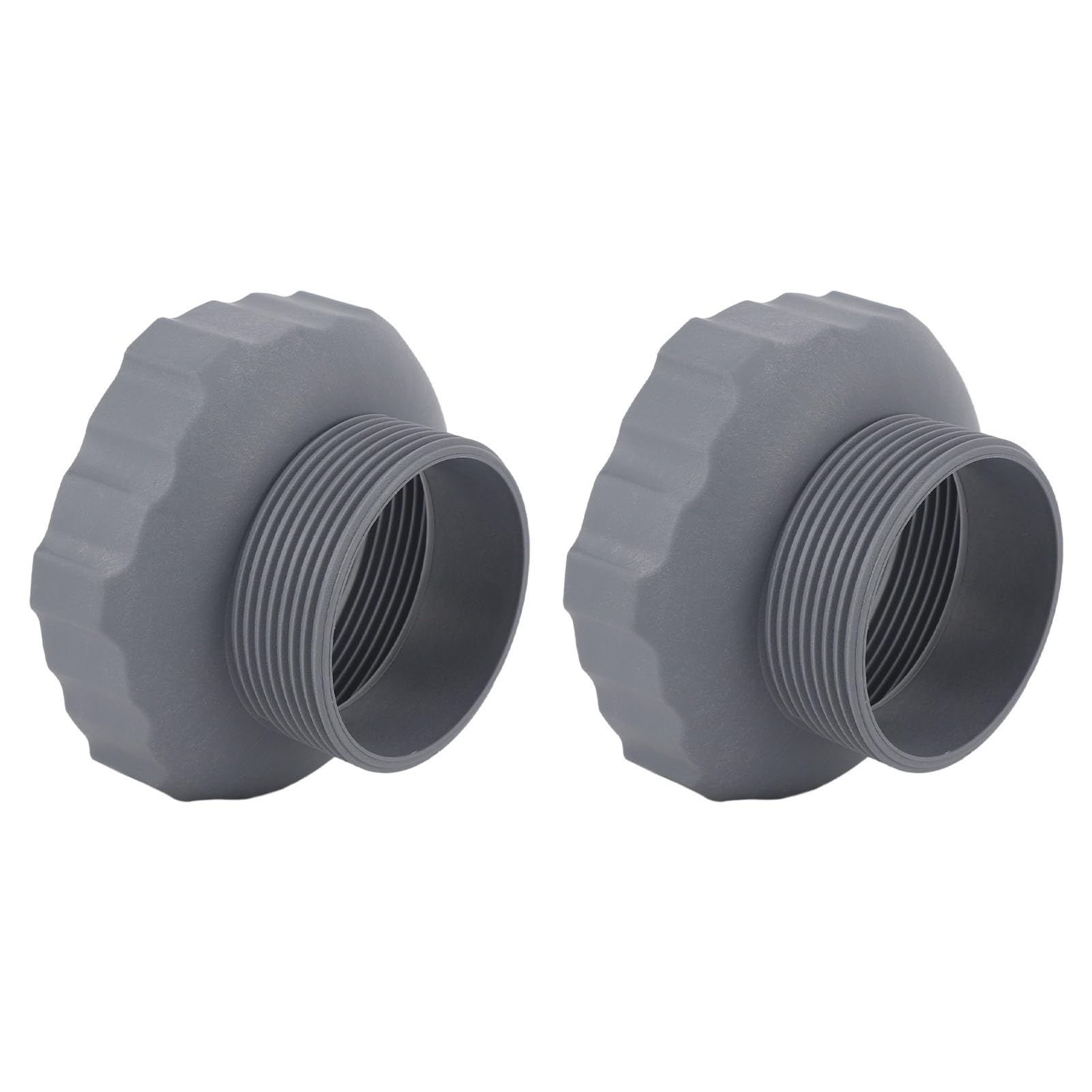 Pool Hose Adapter, 2PCS Above Ground Pool Skimmer Hose Adapter for Intex Wall Fittings, Durable and Easy to Install, Perfect Pool Accessory
