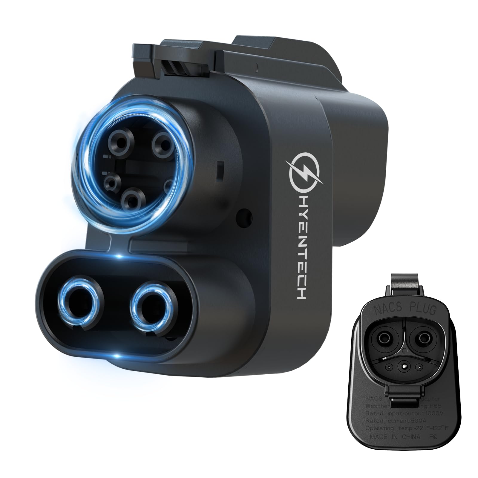 Photo 1 of 2025 Upgraded NACS to CCS Adapter [Max 500A 1000V],Tesla Supercharger to CCS1 Charger Adapter,Fast Charge Tesla Supercharger Adapter Compatible with Ford,Nissan,GMC,Volvo,Rivian,Polestar and more