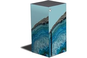 MIGHTY SKINS Skin Compatible with Xbox Series X - Blue Agate | Protective, Durable, and Unique Vinyl Decal wrap Cover | Easy to Apply, Remove, and Change Styles | Made in The USA (MIXBSERX-Blue Agate)
