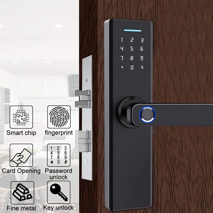Cerradura Portátil Antirrobo - Para Puertas - Ideal Viajes/hoteles - Instalación Sin Herramientas