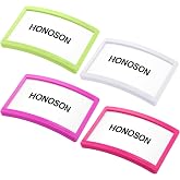 Honoson 4 Pack Ski Pass Holder Goggles Pass Holder, Pink，Green，Blue，Purple | Fits 3.3 x 2 Inch Standard Credit Card Size, for Skiing, Snowboarding, Winter Outdoor Sports