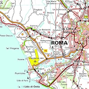 Italy Centre Toscana Map (Michelin Regional Map)