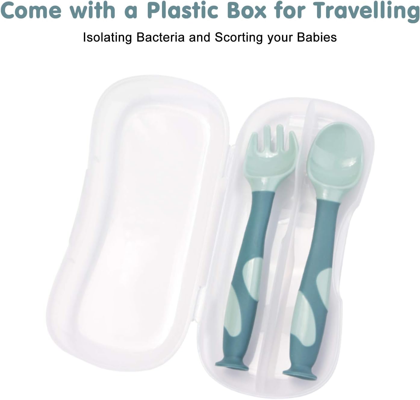 Cucharas Bebe Cuchara De Aprendizaje Para Bebés Piezas, Sin