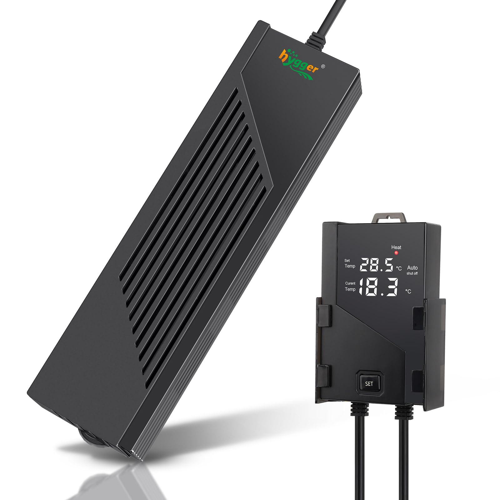 hygger Submersible Aquarium Heater,Fish Tank Heater with Digital Display,1000W Adjustable Heater Thermostat Control Turtle Tank Heater Suitable For 492-984L Freshwater Tank