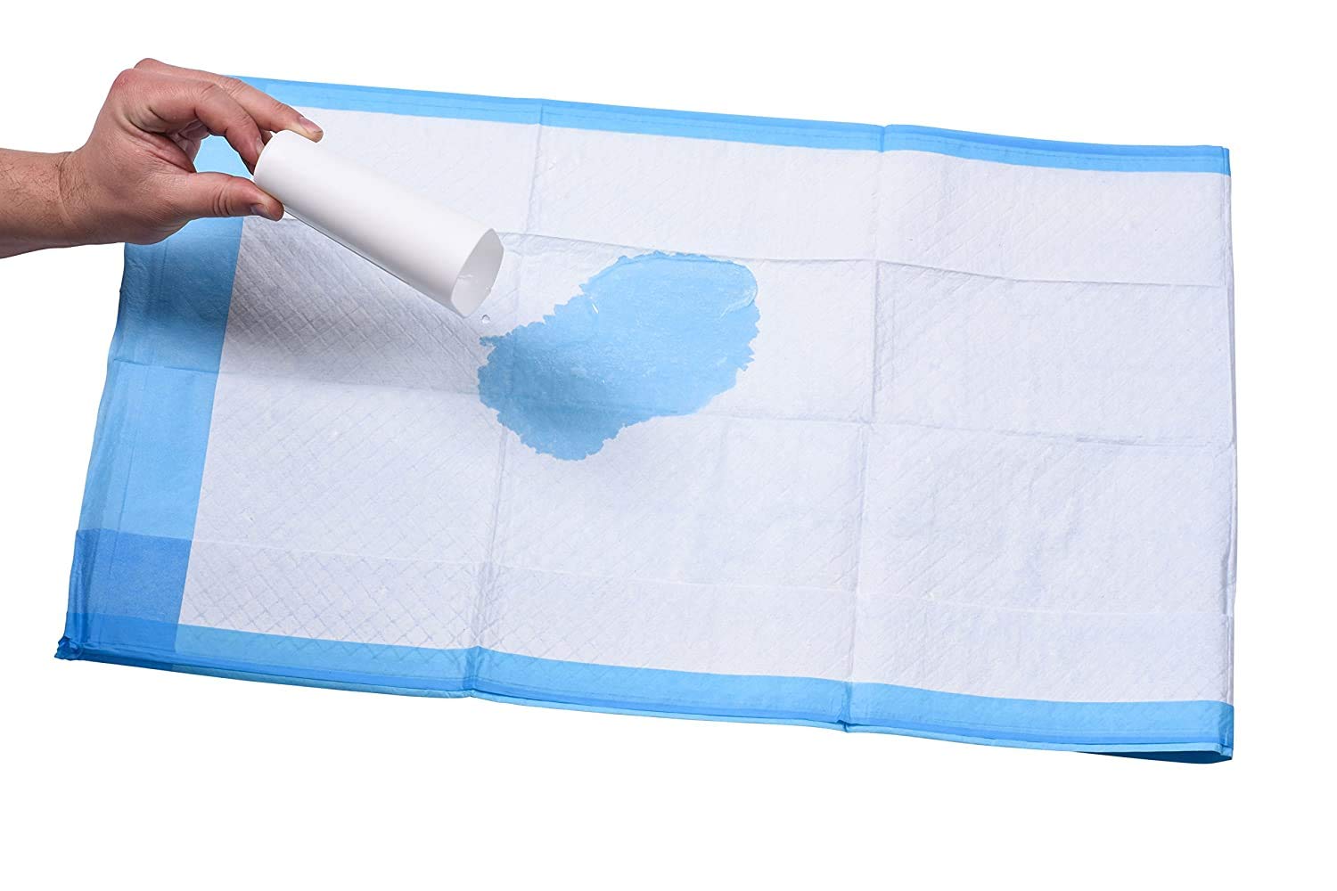 A WORLD OF DEALS INC2336R Disposable Blue Underpad 23 X 36, 150/Case: Industrial & Scientific
