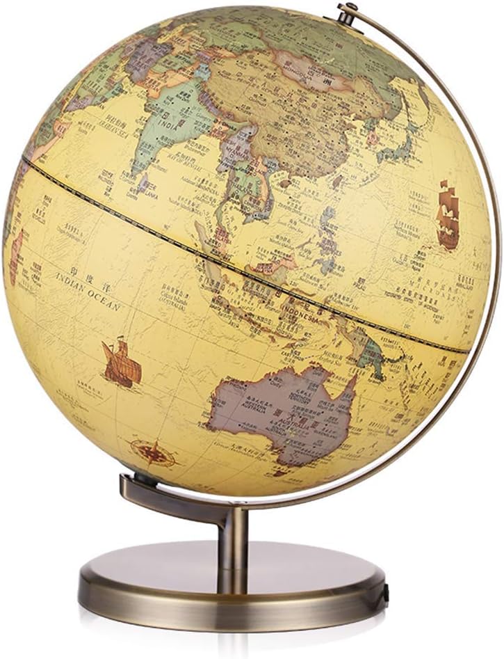 L.HPT Globen für Kinder in 1 in 1 beleuchteter Weltkugel Desktop