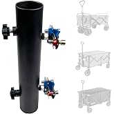 Rod Holders - Ideal for Wagons, Gardening Wagons, Gorillas and Campers, Golf carts. Clip-on mounting.