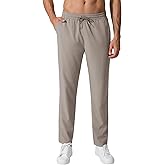 BRXL Men's Running Sweatpants Lightweight Workout Joggers Athletic Gym Jogging Track Casual with Zipper Pockets