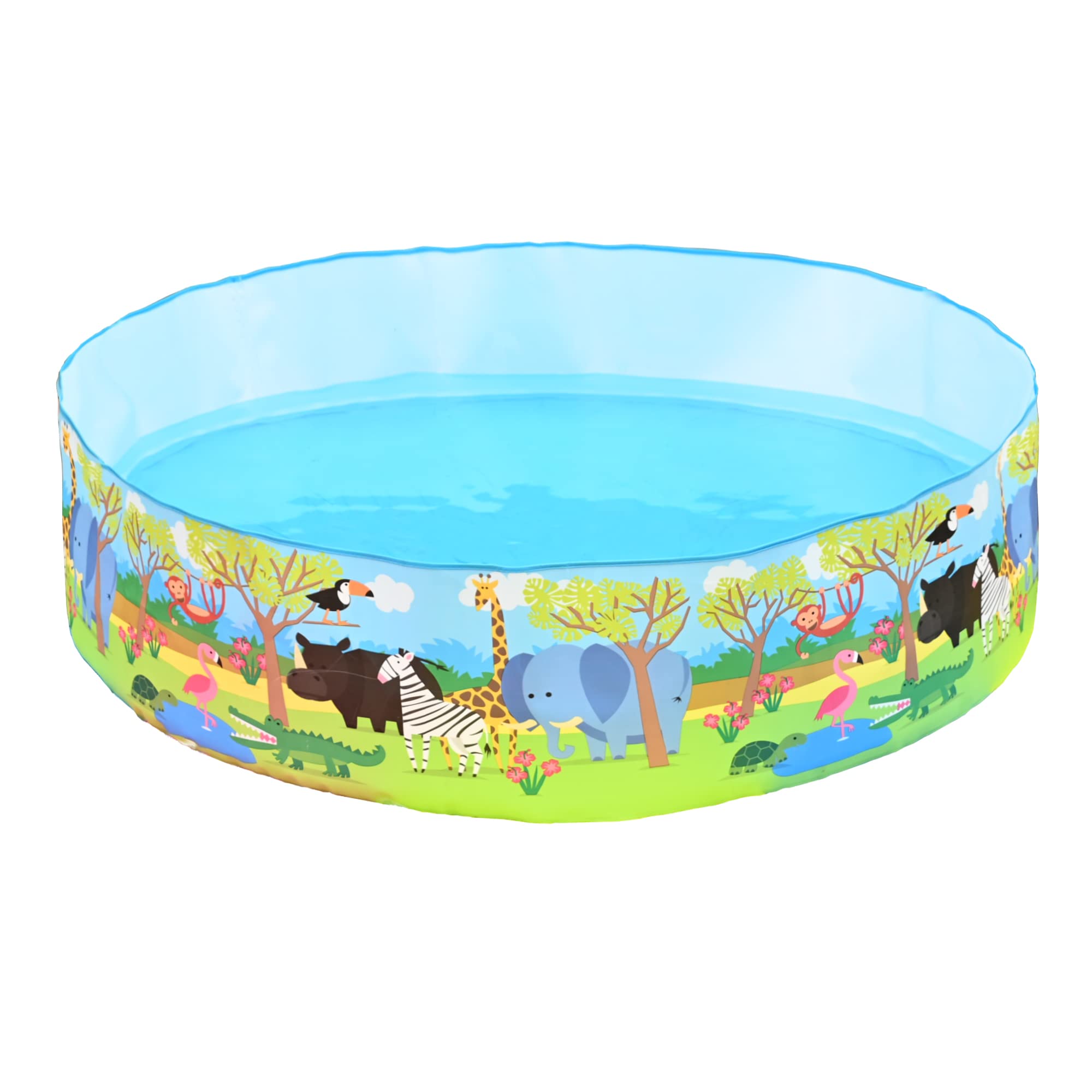 M.Y Splash 6ft x 15in Quick and Easy Set Paddling Pool Colourful Play Swimming Pool