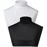Eyibenlilan Detachable Collar Fake Turtleneck Lightweight Turtle Neck Dickey Collars for Women Girls
