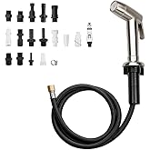Houtingmaan Kitchen Sink Sprayer,Dual Function Kitchen Side Sprayer with Adjustable Flow Controller,Kitchen Sprayer Head Repl