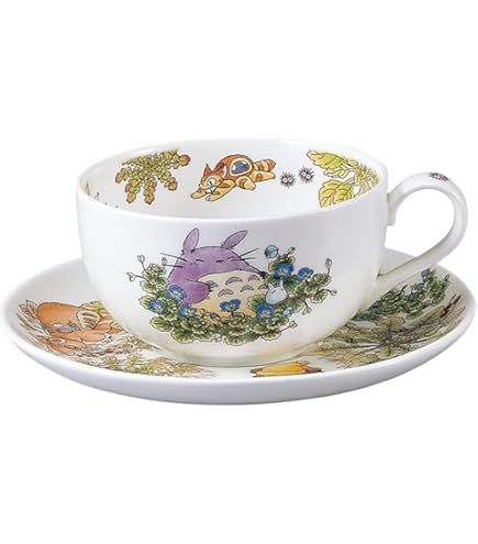 Noritake X Studio Ghibli Neighbor Totoro Chá e Pires T97285A/4660