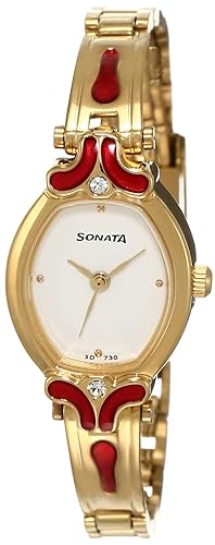 Analog White Dial Women's Watch -NM8068YM04 / NL8068YM04