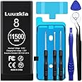 Luuzkla 11500mAh (2024 New Upgrade) Battery Compatible with iPhone 8/8G, Super Capacity Battery Replacement Compatible with iPhone 8/8G, with Full Tool Kits-0 Cycle High Capacity-24 Months Service