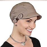 Hats Scarves & More Chemo Cap Women Newsboy Hat Summer 50+ Sun Protection Barcelona