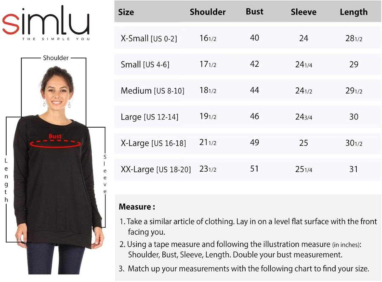 Womens Casual Pullover Tunic Tops For Leggings Long Sleeve Crew Neck Sweater for Fall, Winter, Everyday Loose Tops For Women at  Women’s Clothing store