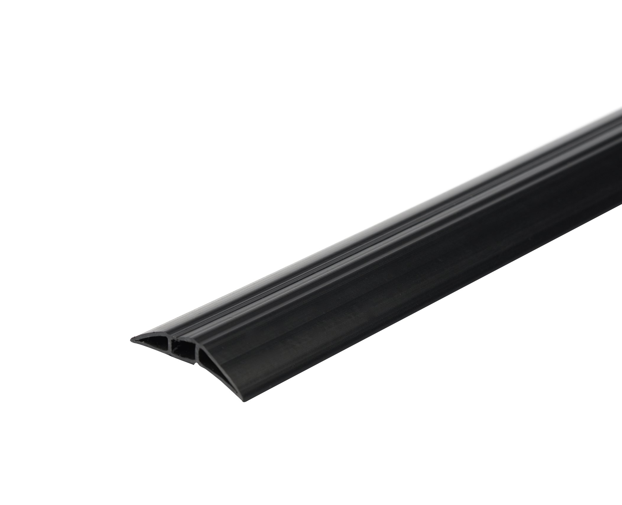 EHA Toploader 44000 Cable Bridge, 62 mm Wide, 3 m Set Includes Adhesive Tape, Black