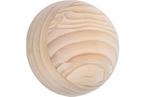 Kichvoe 15cm Wooden Pottery Mold for Ceramic Bowls and Baskets with Comfortable Grip and Geometric Halfround