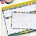 Boxclever Press Big Meal Planner & Magnetic Refrigerator Grocery List. Nearly US Letter size. Perforated shopping list pad with useful headings & weekly menu planner. Pocket for coupons & receipts.