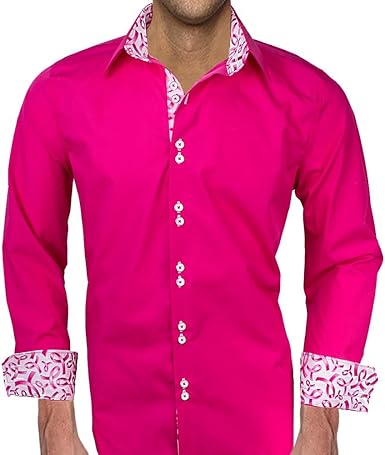 Pink dress shirts Clearance