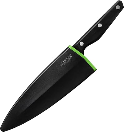 Wiltshire Staysharp 20cm Cook's Knife, Stainless Steel, Self-Sharpening