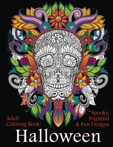 Amazon.com: Adult Coloring Book: Halloween: Spooky, Frightful & Fun