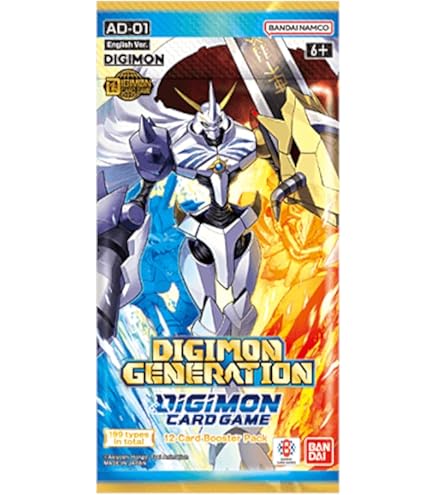 Amazon.com: DIGIMON GENERATION ADVANCED CARD GAME BOOSTER [AD-01