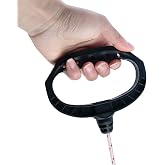 ZLKSKER Recoil Starter Handle with Pull Cord, Gasoline Engine Start Pull Handle &amp; Rope, Generator Lawn Mower Trimmer Snowblower Engine Starter String, Black
