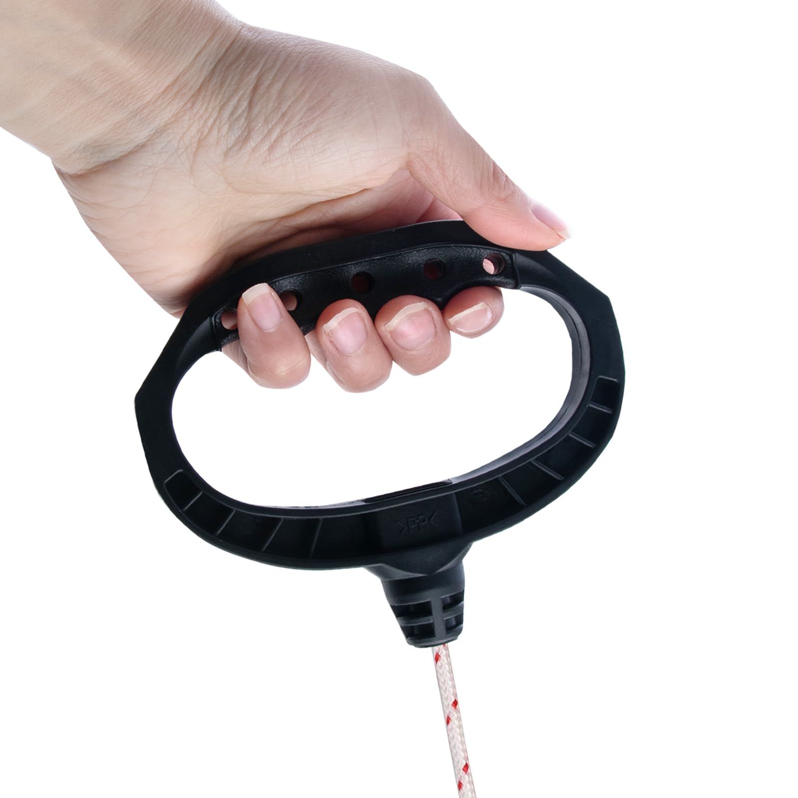 Photo 1 of ZLKSKER Recoil Starter Handle with Pull Cord, Gasoline Engine Start Pull Handle & Rope, Generator Lawn Mower Trimmer Snowblower Engine Starter String