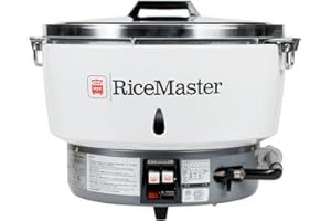 Town Food Service 55 Cup RiceMaster Natural Gas Rice Cooker