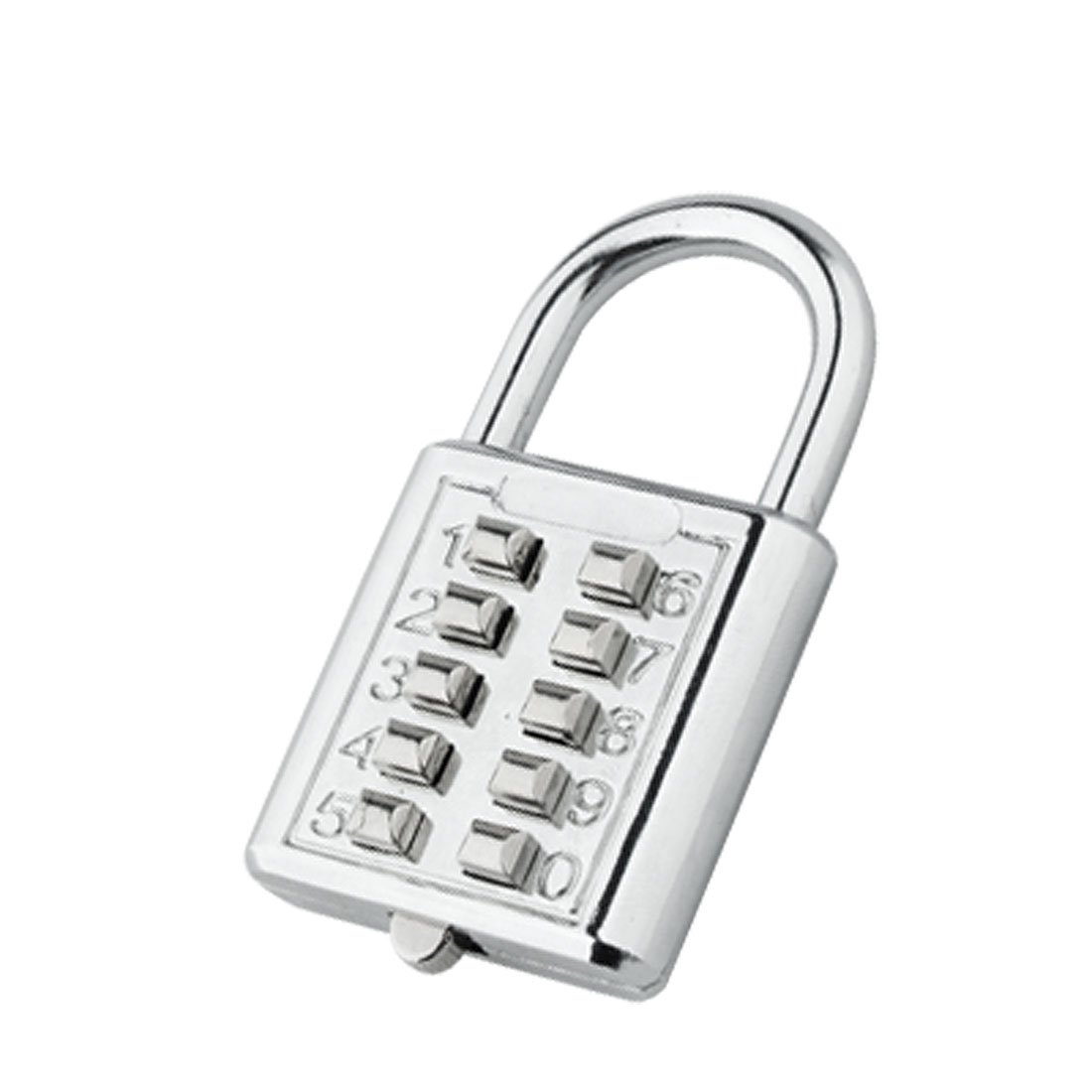 Sourcingmap 5-Digit Luggage Metal Combination Padlock Backpack Lock