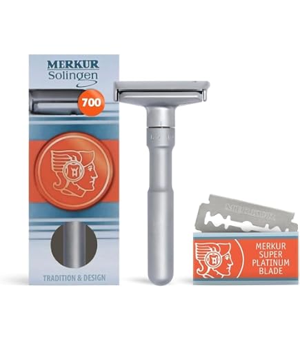 Amazon.com: MERKUR Stainless Steel Safety Razor Set 34 INOX