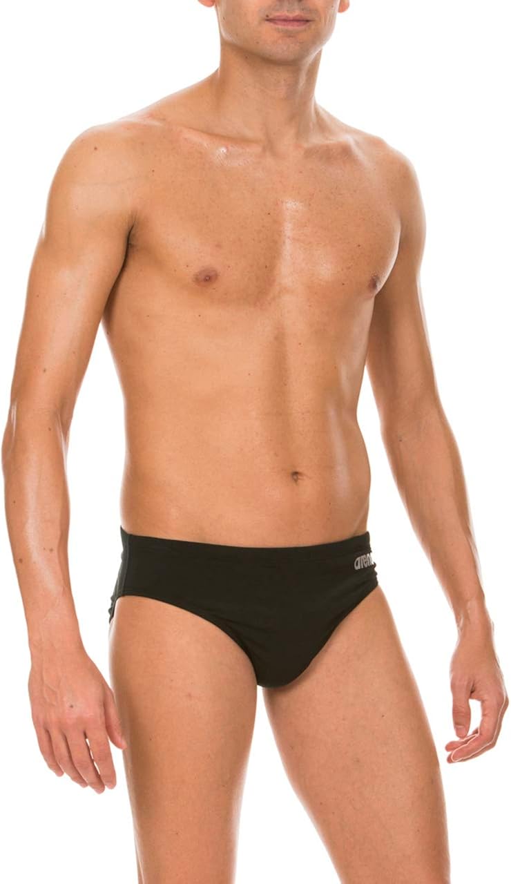 Arena Men's Skys 3-inch Brief Athletic Training Swimsuit, MaxLife Chlorine Resistant Fabric : Athletic Swim Briefs : Clothing