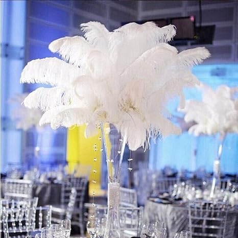 Shekyeon 18 20inch 45 50cm Ostrich Feather Wedding Table